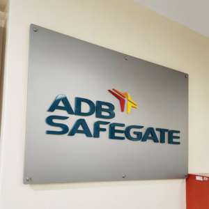 Office acrylic signage